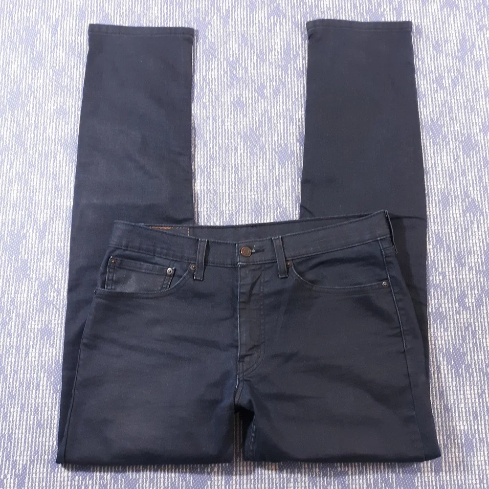 Levi's 511 Jeans Mens Size 34 x 34 Blue Cotton Blend 5-Pocket